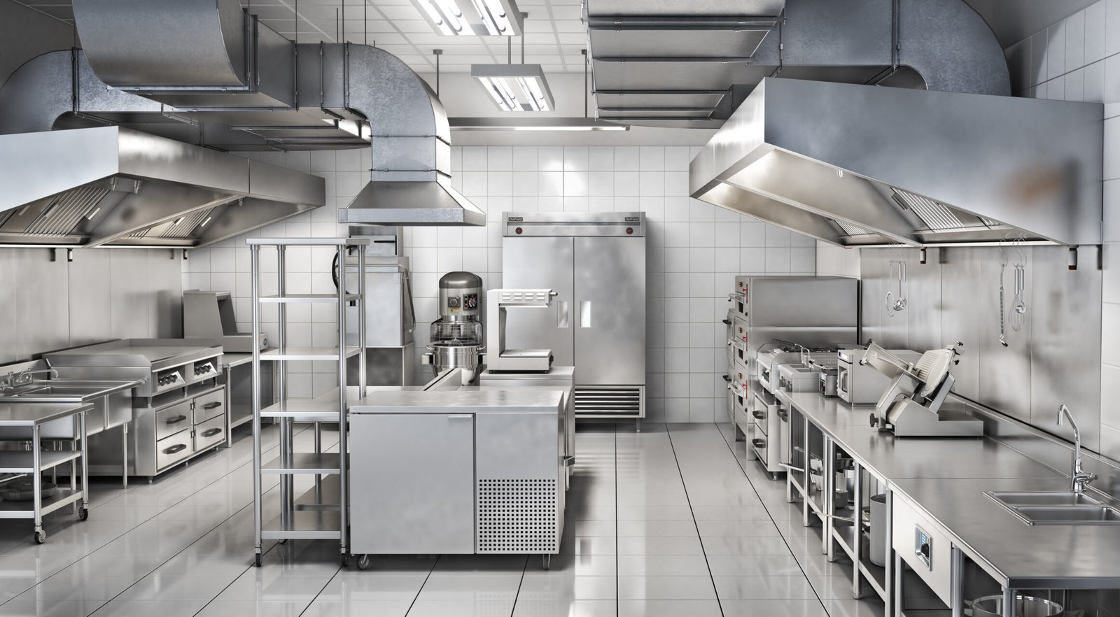 Modern Industrial Kitchen